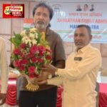 नंदुरबारात अखिलेश शुक्ला यांचा काँग्रेस सेवा दिला तर्फे जंगी सत्कार..